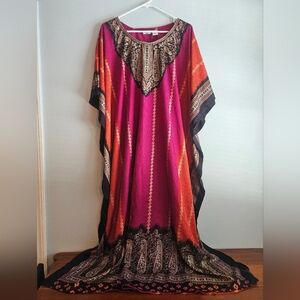 Elegant Multicolor Kaftan Dress